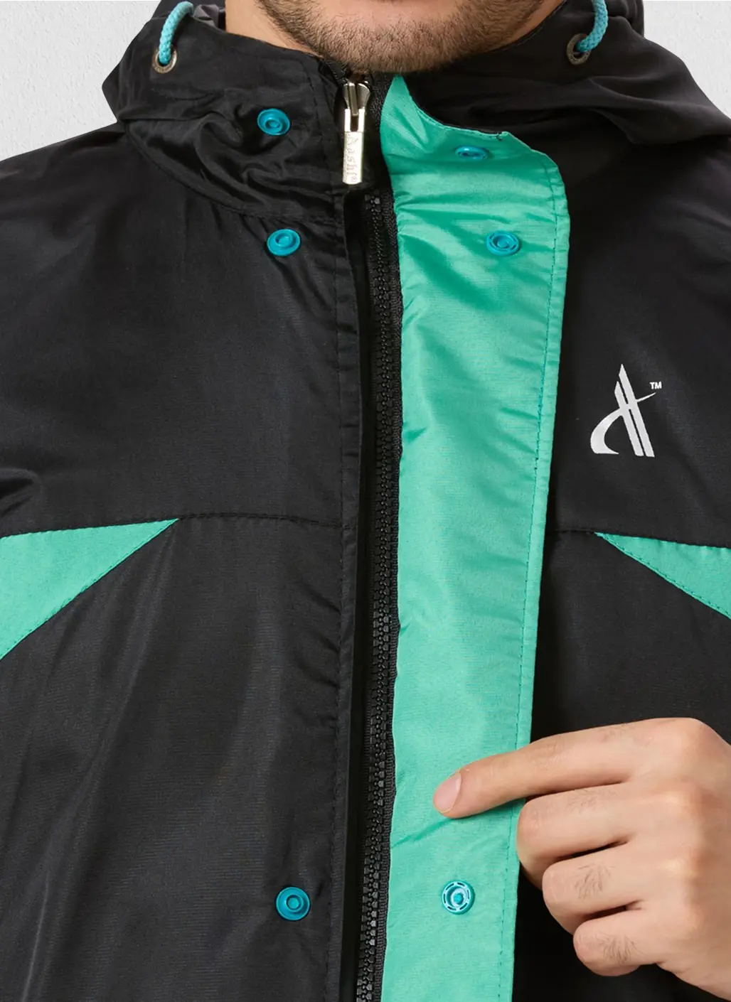 Black + Sea Green